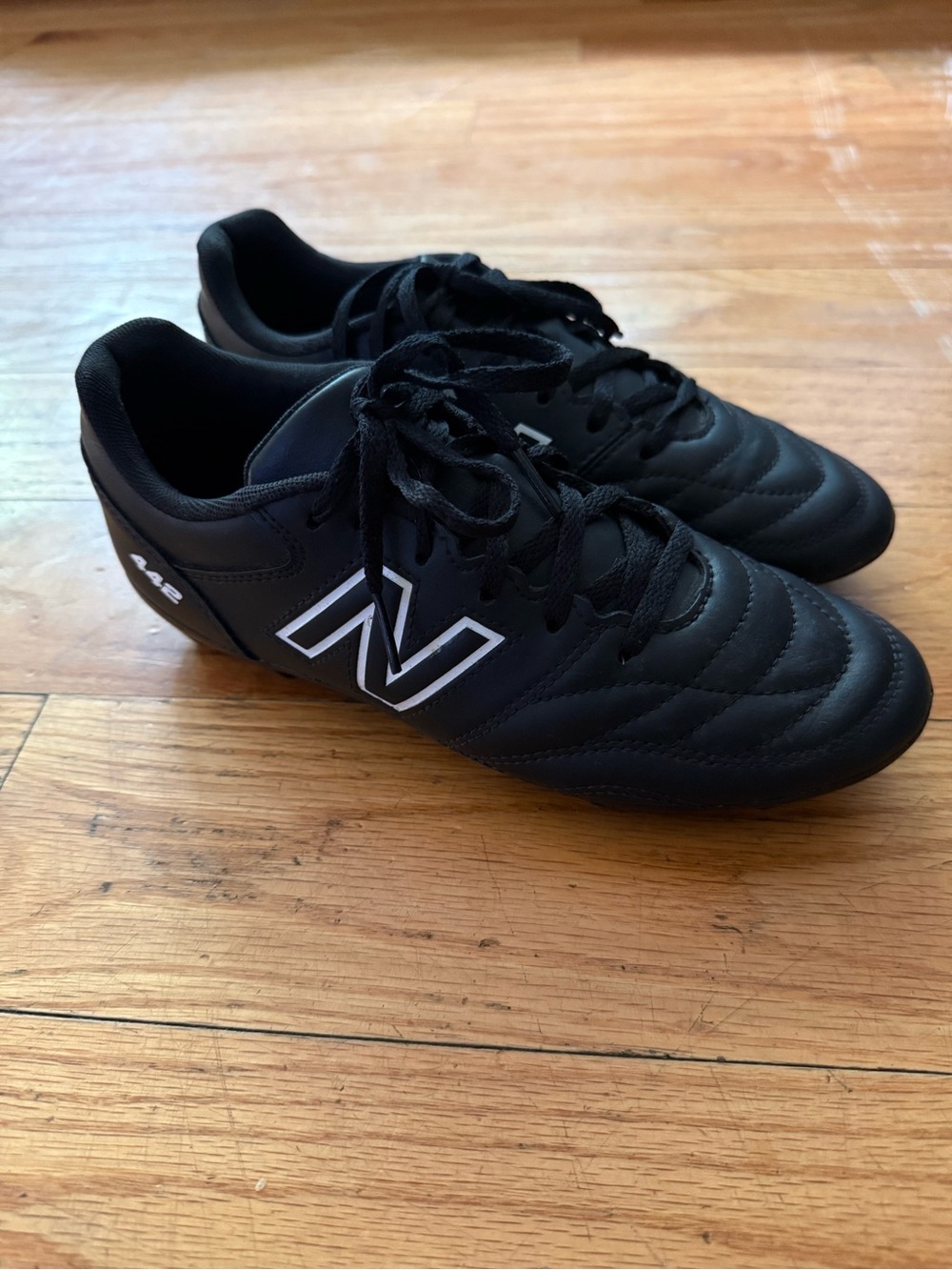 New Balance Youth Black Soccer Cleats